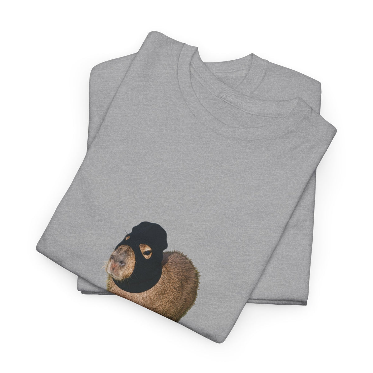Capybara Robber T-Shirt - Funny Capybara Wearing Balaclava Unisex T-Shirt