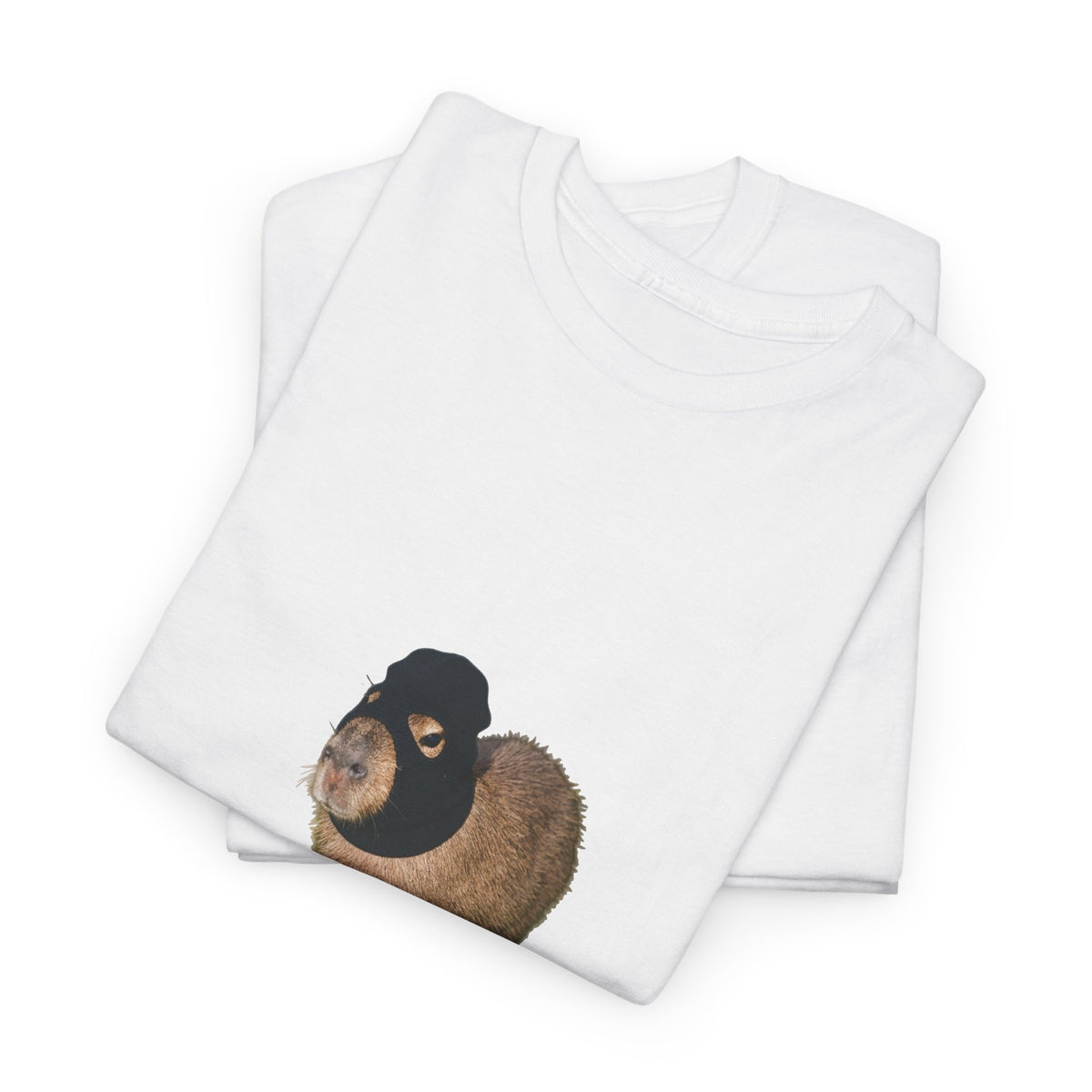 Capybara Robber T-Shirt - Funny Capybara Wearing Balaclava Unisex T-Shirt